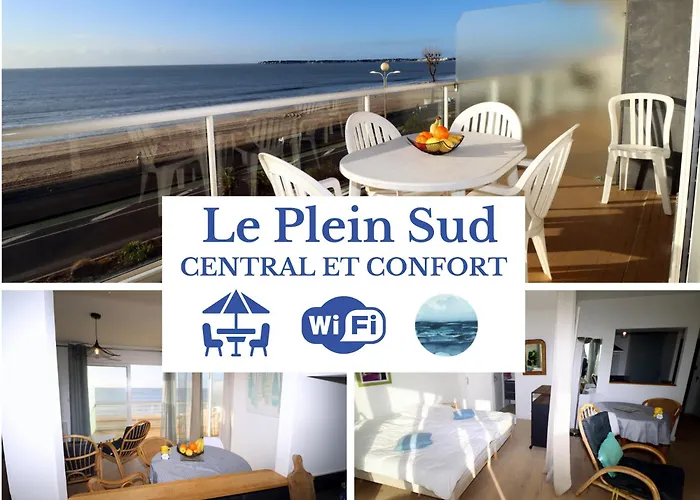 Le Plein Sud By Tranquil At Home - Appartement Face Mer Avec Grande Terrasse
